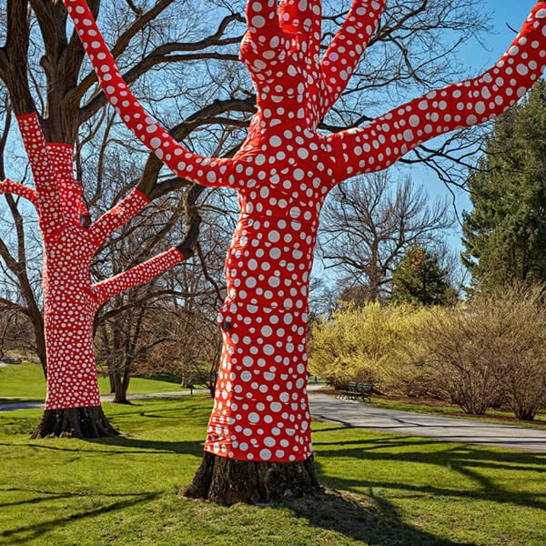 Point trees from Yayoi Kusama