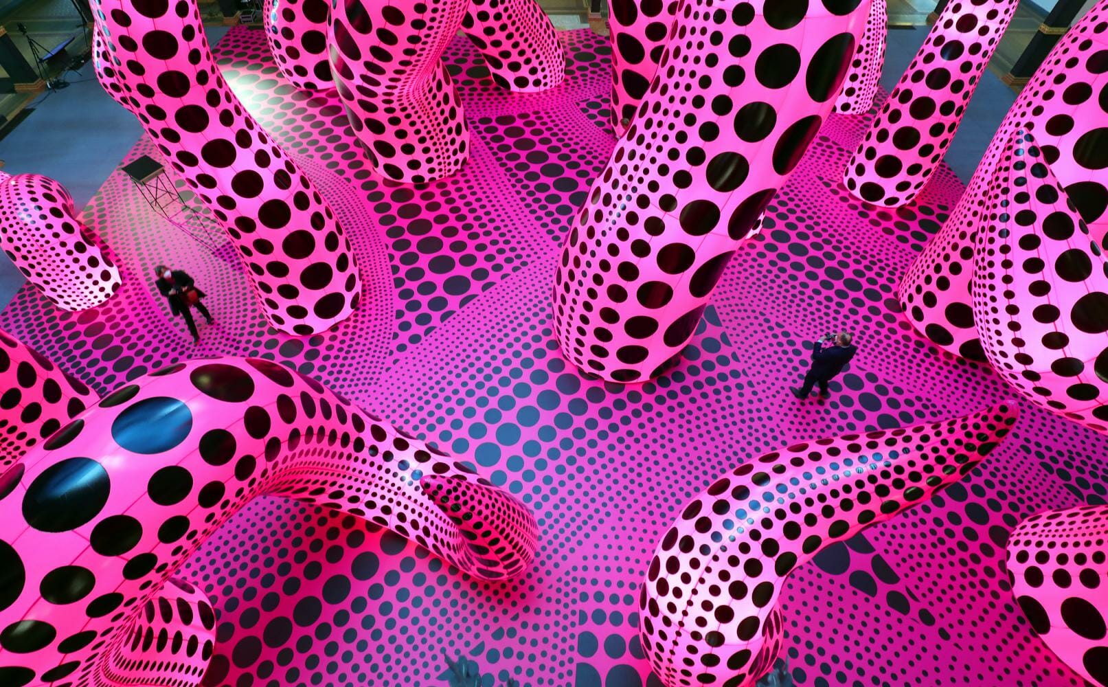 Yayoi Kusama currently in Berlin