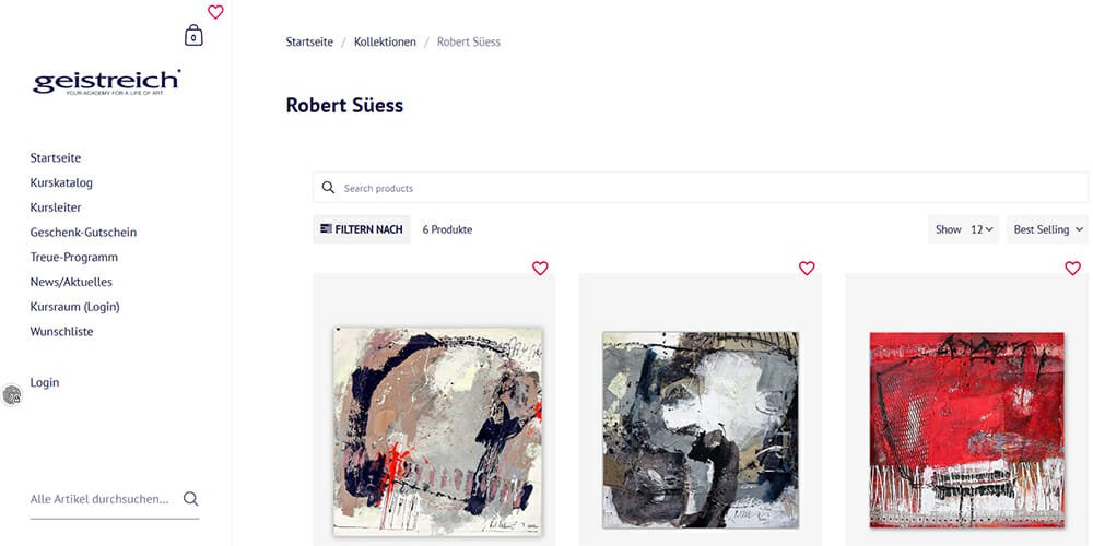 Robert Süess bei Geistreich-Akademie